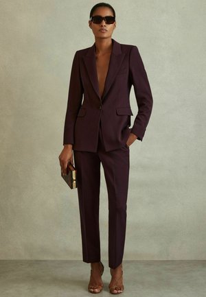 Reiss GABI TAILORED SINGLE BREASTED - Blejzr - berry