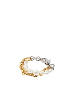 DOBLE CADENA Y  BICOLOR - Pulsera - multioro