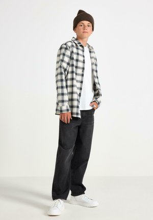 Lindex, LINDEX LONG-SLEEVED FLANNEL SHIRT LINDEX - Hemd - light dusty grey