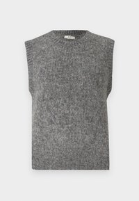 JDYMALONE O NECK VEST - Striktrøje - medium grey