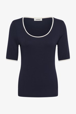 Soaked in Luxury, SLNAIDA - T-shirts basic - night sky