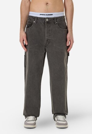 DAULE - Jean baggy - washed grey
