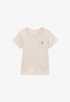 Monoprix, T-shirt imprimé - pivoine