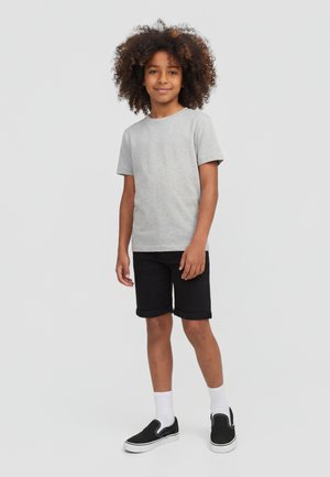 Jack & Jones Junior JPSTRICK DYLAN ORIGINAL - Shorts vaqueros - black