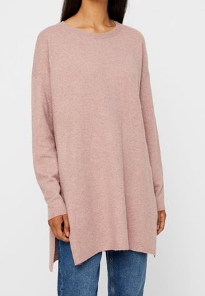 Stickad tröja - light pink
