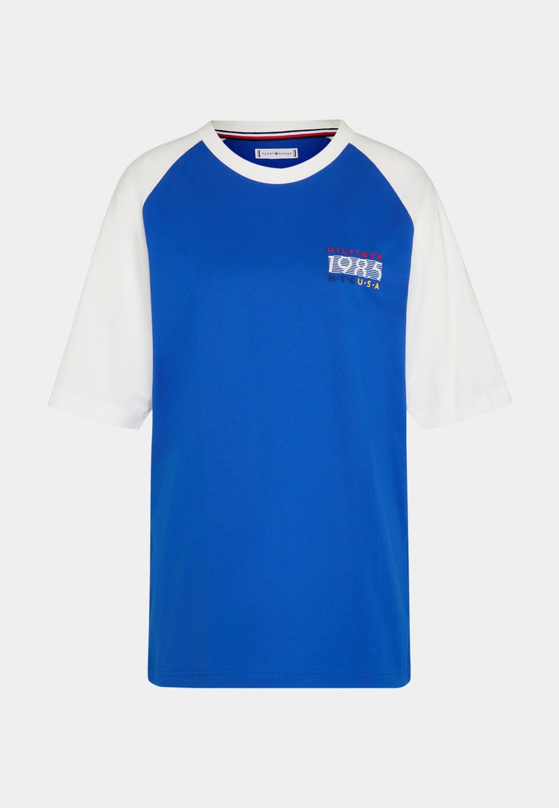Tommy Hilfiger T-shirt print blauw