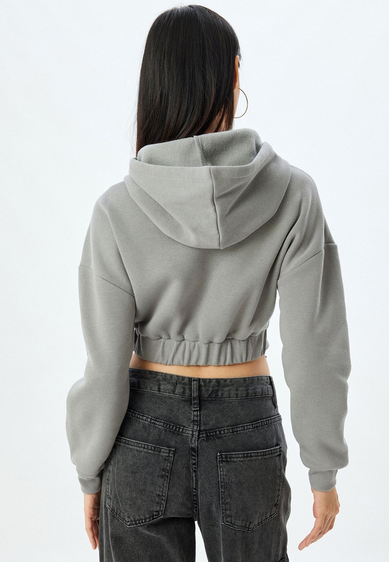 Sweat Femme Capuche Gris Made France | Coton Bio Doux Cintré