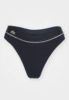 UNDERWEAR THONG - String - bleu marine/blanc