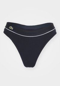 UNDERWEAR THONG - Siaurikės - bleu marine/blanc