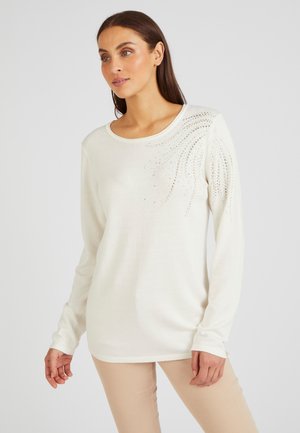 Strickpullover - ecru