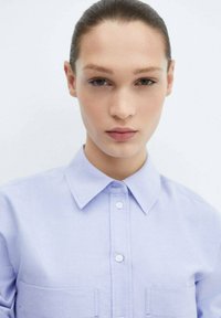 Mango Košilová halenka  - light blue