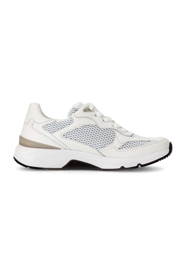 SNEAKER LOW - Sneaker low - weiss silber