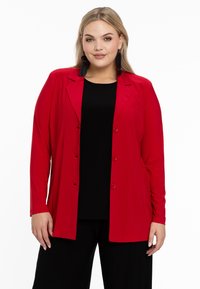 YOEK WITH LONG SLEEVES - Blazer - red