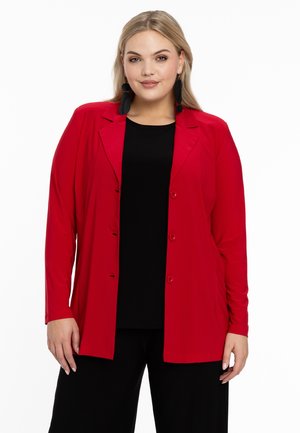 YOEK WITH LONG SLEEVES - Blazer - red