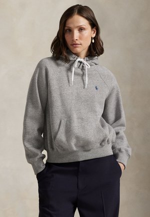 Polo Ralph Lauren SHRUNKEN FIT HOODIE - Felpa con cappuccio - dark vintage heather