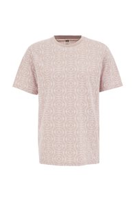 Trükipildiga T-särk - old rose