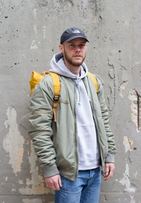 Manufaktur13 ROLL-TOP DAYPACK - Backpack - mustard