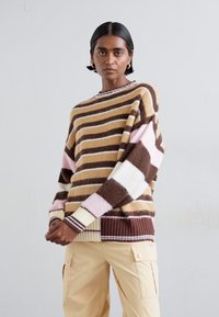 Stine Goya LONG SLEEVE CREW NECKLINE STRIPES - Džemperis - multi-coloured