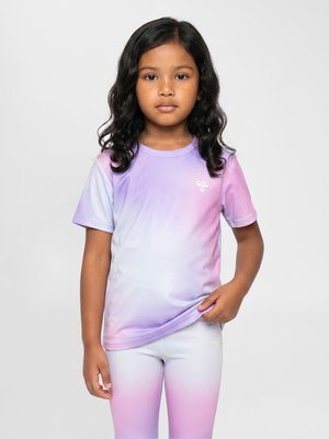 Hummel HUMMEL HMLJR GRADIENT GYM T-SHIRT S/S - T-shirts print - pastel lavender