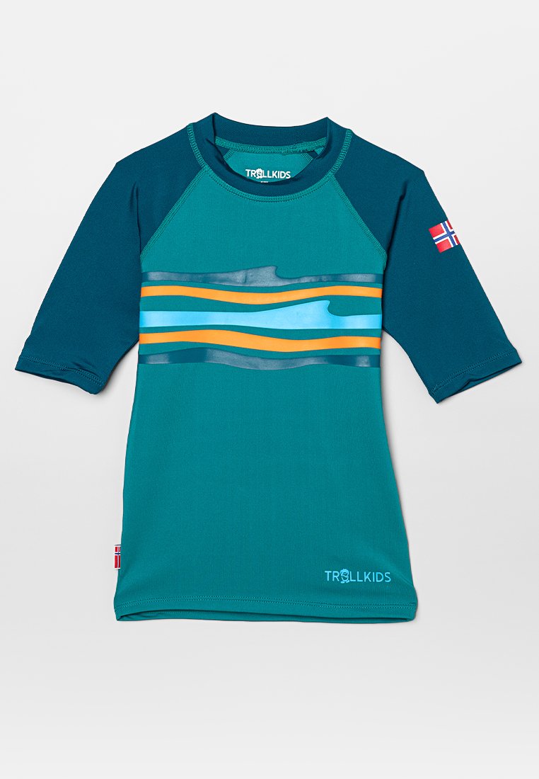 Trollkids Surfshirt petrol