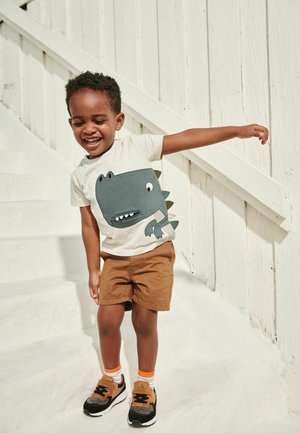 T-shirt con stampa - grey
