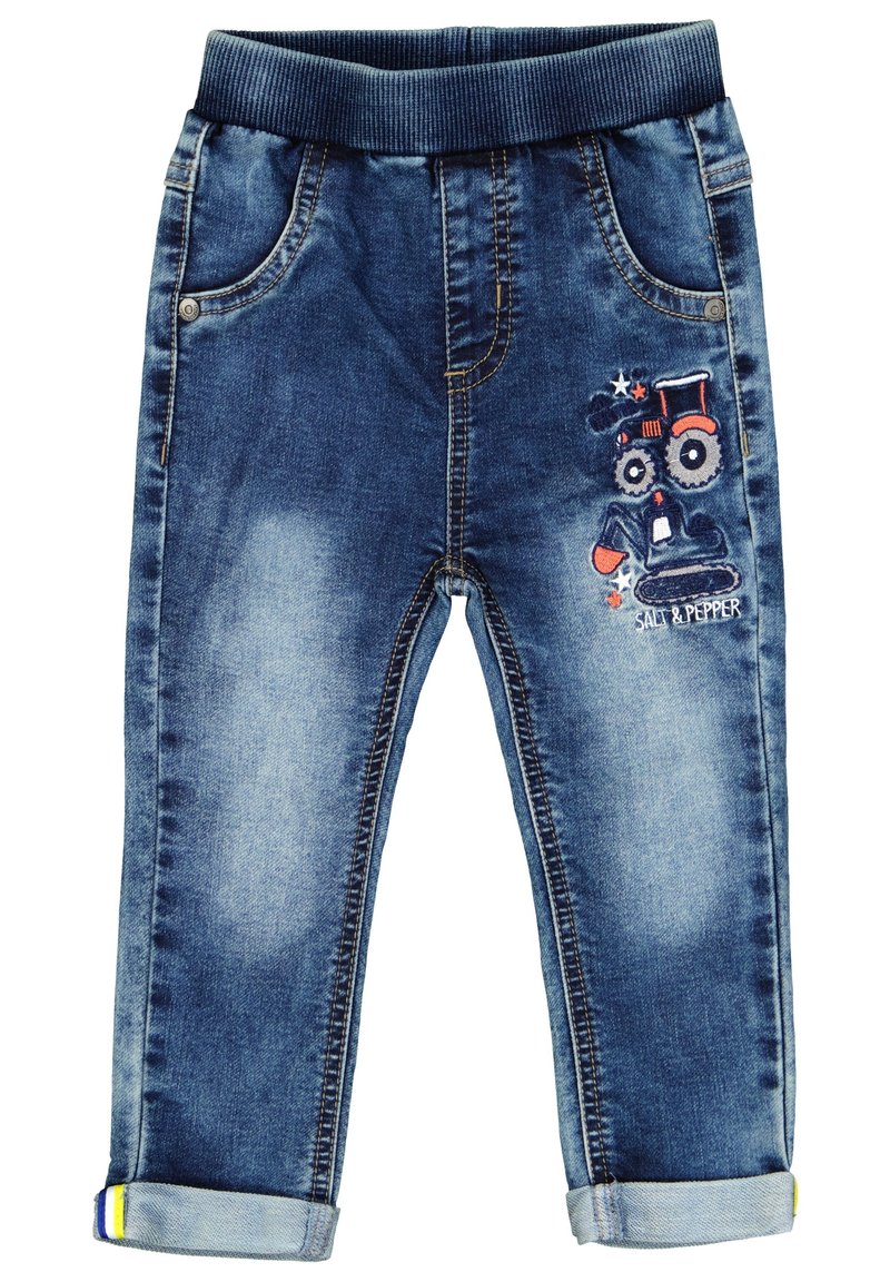Kinder Jeggings | Salt and Pepper TRACTOR Jeans Straight Leg blue denim - KU41591 Kinder Jeggings | Salt and Pepper TRACTOR Jeans Straight Leg blue denim - KU41591