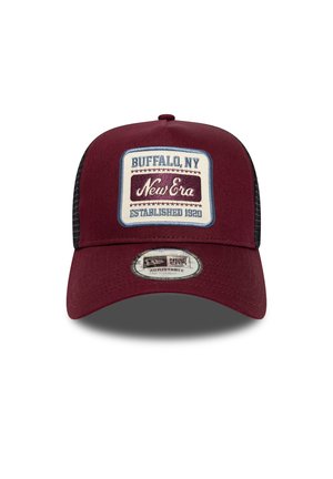 PATCH TRUCKER UNISEX - Caps - bordeaux