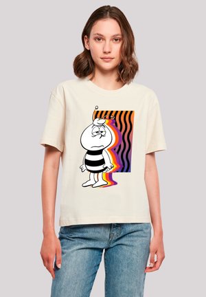 F4NT4STIC DIE BIENE MAJA WILLI WAVES HEROES OF CHILDHOOD - T-Shirt print - whitesand