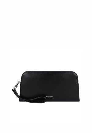 HALO FINE GRAIN LEATHER MEDIUM WRISTLET - Clutch - black