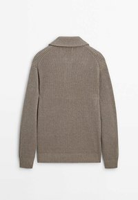 Massimo Dutti Strickpullover - light brown