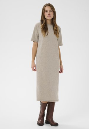 Jerseyjurk - oxford tan melange