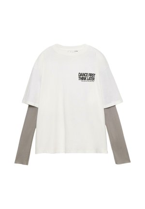 Langarmshirt - white