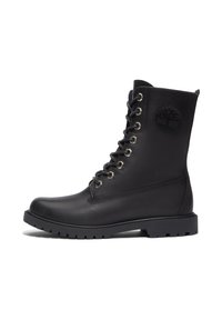 Timberland WATERPROOF - Stivaletti con plateau - black