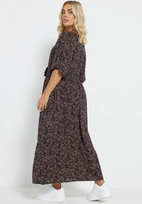 Yours Clothing PAISLEY PRINT - Maksimekko - black