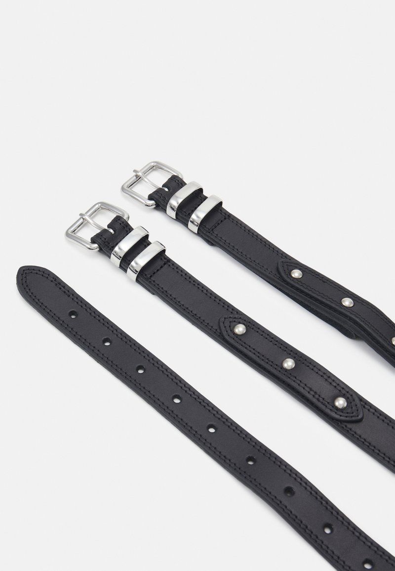 Damen Schmuck | The Kooples DOUBLE BUCKLE Taillengürtel black/schwarz - WJ96544 Damen Schmuck | The Kooples DOUBLE BUCKLE Taillengürtel black/schwarz - WJ96544