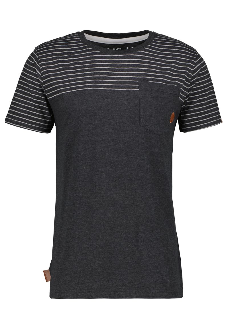 alife & kickin T-shirt print zwart