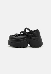 MARGOT MONSTER PLATFORM MARY JANE - Platåsko - black