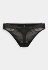 THONG GINGKO - Tanga - black