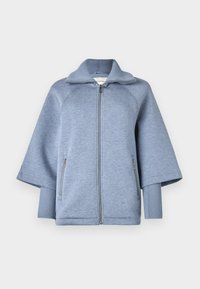CAPE JACKET - Lengva striukė - light blue indigo melange