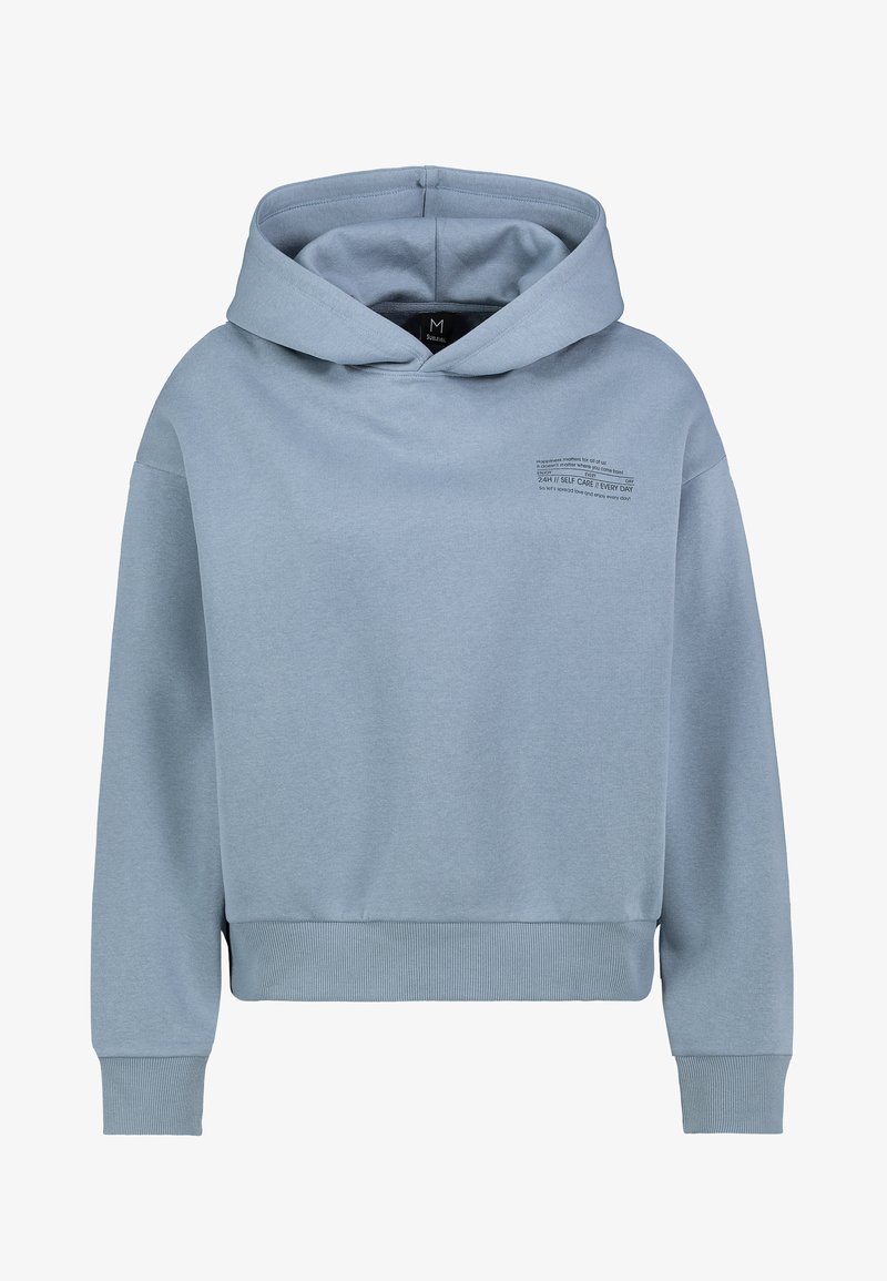 Sublevel MINI-PRINT - Hoodie - blue