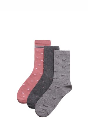PACK 3 MASCOTAS - Calcetines - pink