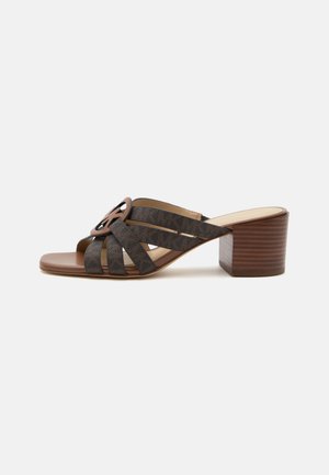 MICHAEL Michael Kors, ERIKA MID - Μιουλ με τακούνι - brown