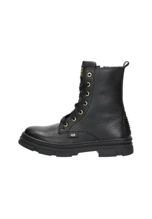 Veterboots - zwart