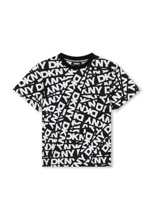 SHORT SLEEVES - T-shirt imprimé - noir blanc
