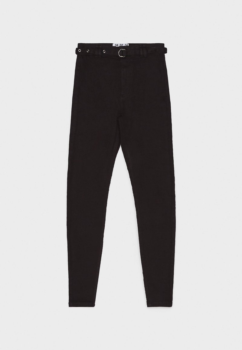 Bershka Jeans Skinny Fit zwart