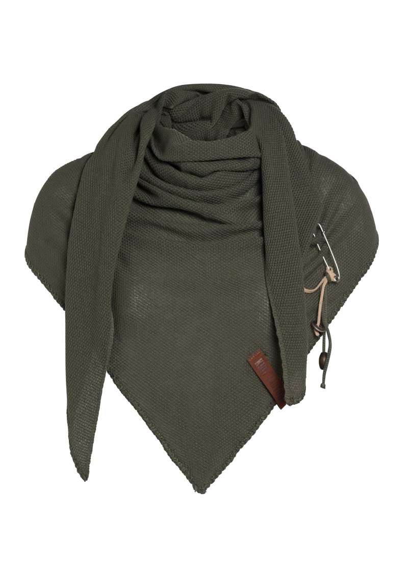 Knit Factory LOLA - Halsdoek - khaki