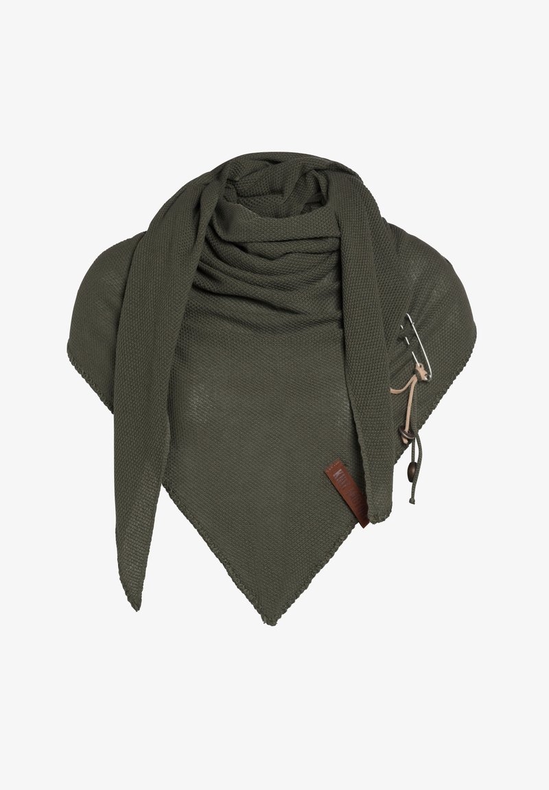 Knit Factory LOLA - Halsdoek - khaki
