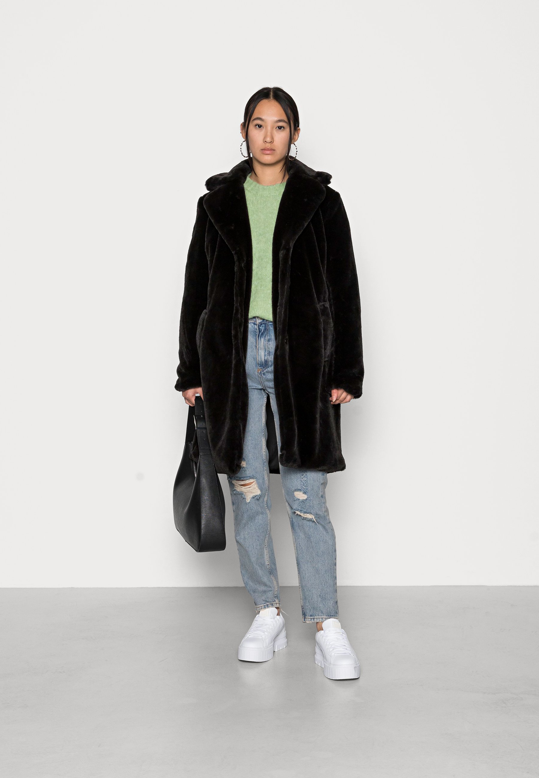 Vila VIBODA COAT - Winter coat - black 
