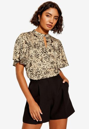 Friends Like These FLUTTER SLEEVE - Blúzka - mottled beige