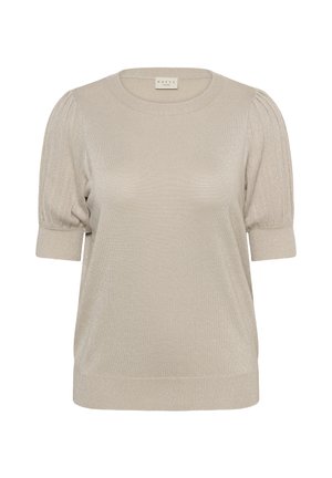 Kaffe Curve, KCREGITTA PLEAT - T-shirt imprimé - feather gray